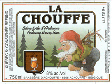 la chouffe ardense strong beer